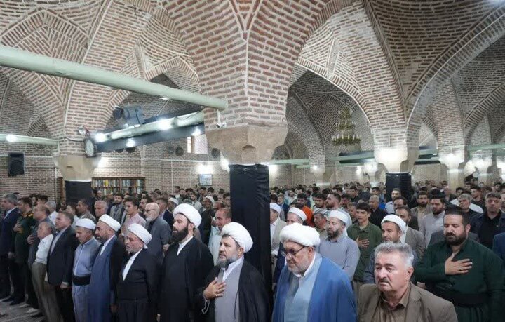 تصاویر/ آیین سالگرد ارتحال ملکوتی حضرت امام خمینی (ره) در مسجد جامع مهاباد