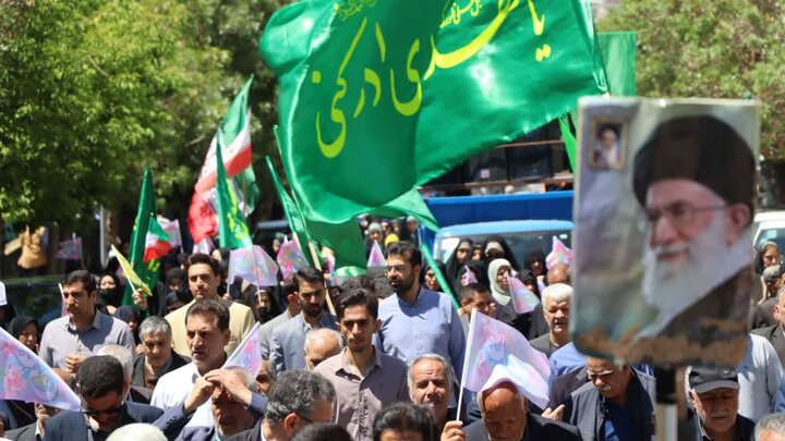 تصاویر/ راهپیمایی بیعت با ولایت و امامت در تکاب