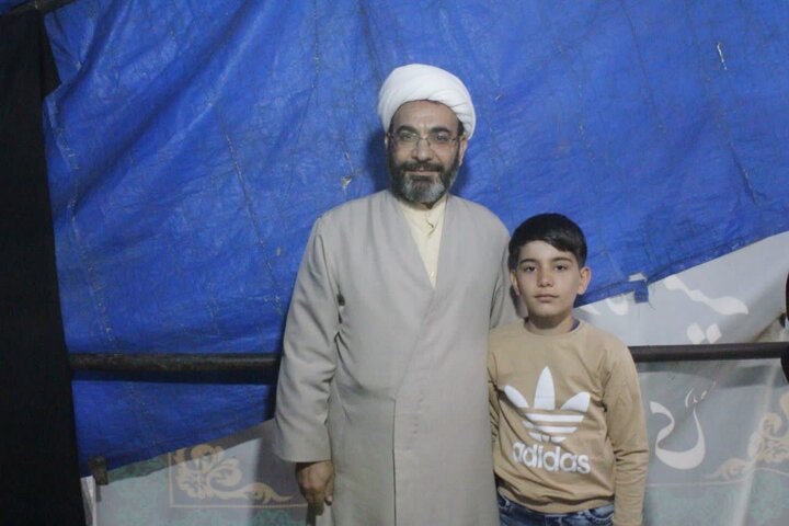 تصاویر/ برپایی موکب حوزه علمیه آیت الله نمازی خوی در عید غدیر