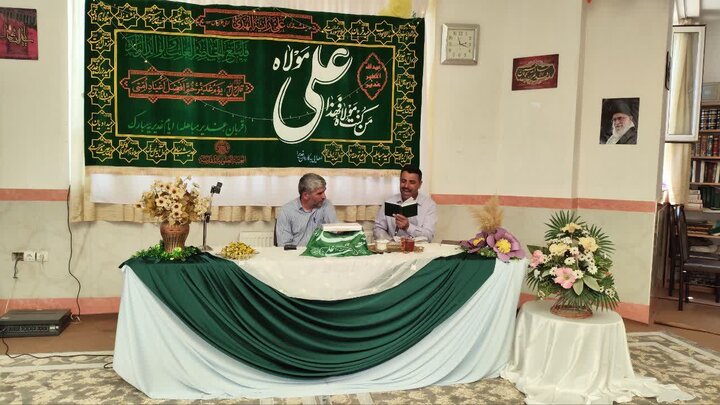 تصاویر/ مراسم جشن عید غدیر خم در مدرسه علمیه فاطمیه نقده