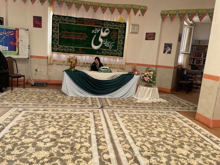 تصاویر/ مراسم جشن عید غدیر خم در مدرسه علمیه فاطمیه نقده