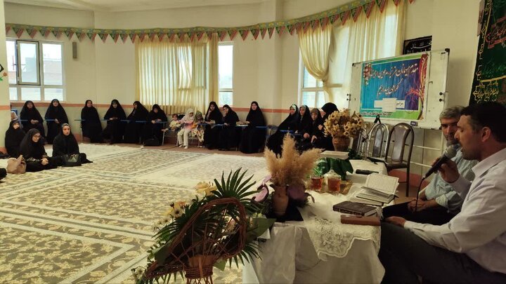 تصاویر/ مراسم جشن عید غدیر خم در مدرسه علمیه فاطمیه نقده