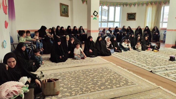تصاویر/ مراسم جشن عید غدیر خم در مدرسه علمیه فاطمیه نقده