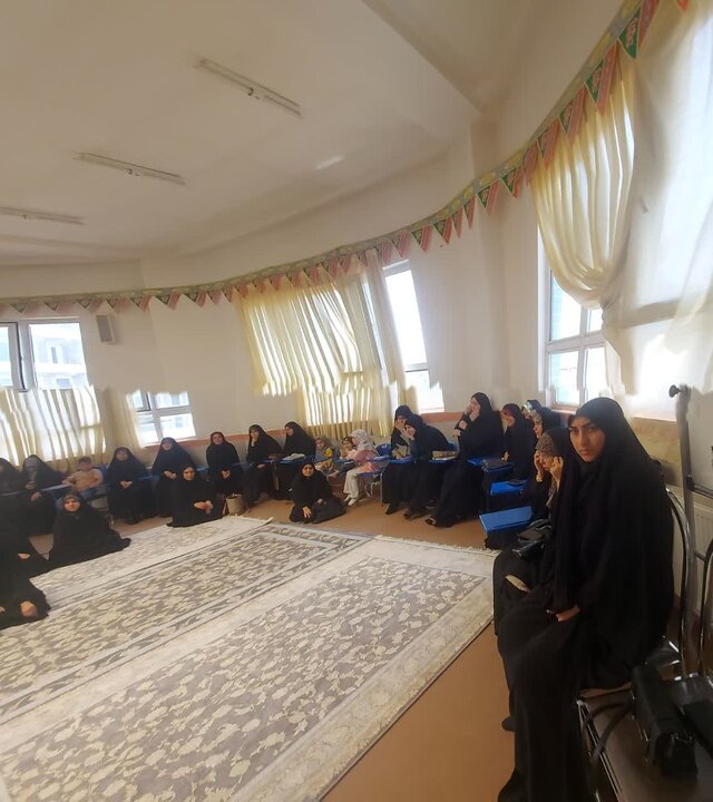 تصاویر/ مراسم جشن عید غدیر خم در مدرسه علمیه فاطمیه نقده