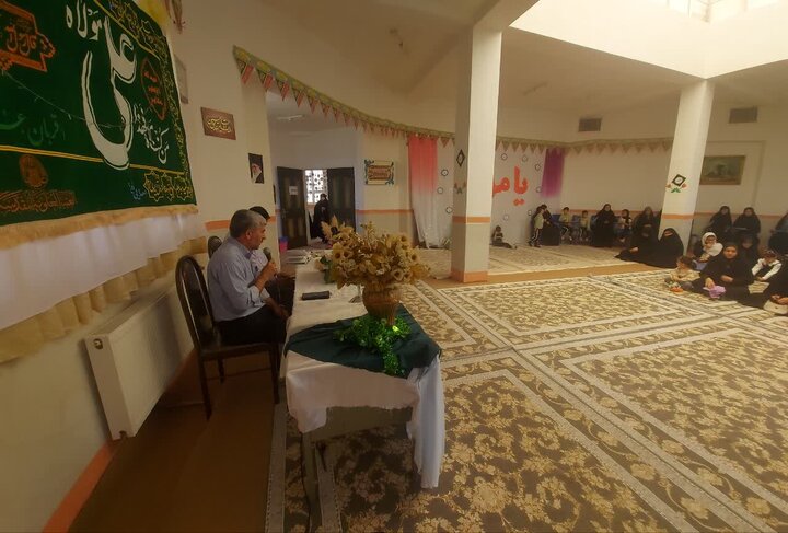 تصاویر/ مراسم جشن عید غدیر خم در مدرسه علمیه فاطمیه نقده