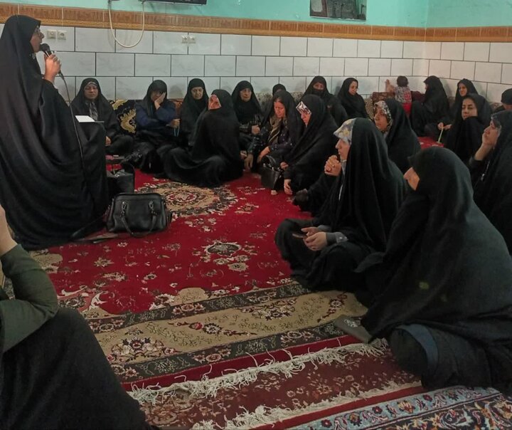 برگزاری مراسم دعا و استغاثه به امام زمان(عج) در گتوند