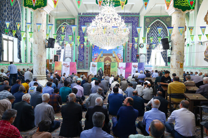 تصاویر | حضور نماینده ولی فقیه در استان آذربایجان شرقی در مسجد امیرالمومنین (ع)  تبریز