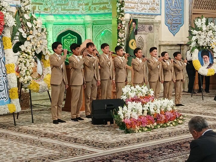 مراسم گرامیداشت چهاردهم خرداد، سالروز ارتحال بنیانگذار جمهوری اسلامی ایران با عنوان «راه خمینی، عهد غدیر و تجدید بیعت با ولایت» در رواق امام خمینی(ره) حرم مطهر رضوی