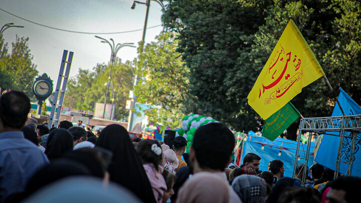 تصاویر/مهمانی کیلومتری همدان جشن بزرگ مردمی در مسیر عشق علوی