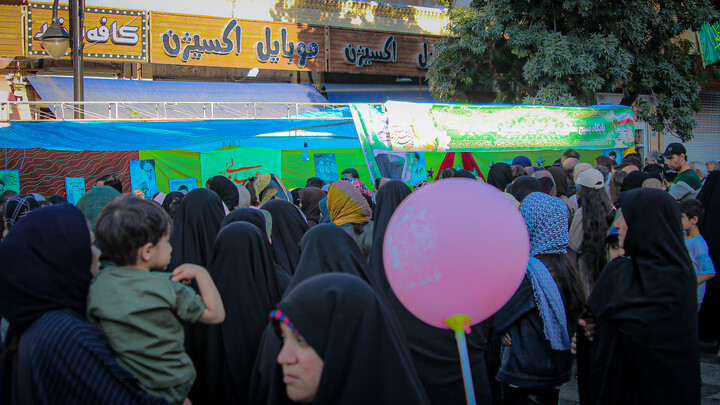 تصاویر/مهمانی کیلومتری همدان جشن بزرگ مردمی در مسیر عشق علوی