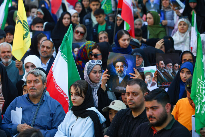 تصاویر/ آیین پیاده‌روی غدیر در تبریز