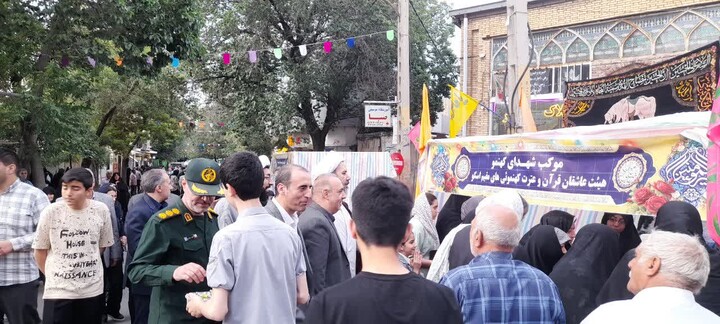 تصاویر/ آیین پیاده‌روی غدیر در اسکو