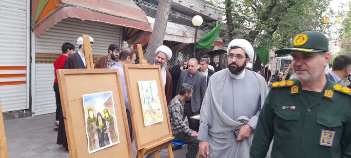 تصاویر/ آیین پیاده‌روی غدیر در اسکو