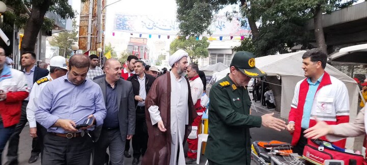 تصاویر/ آیین پیاده‌روی غدیر در اسکو