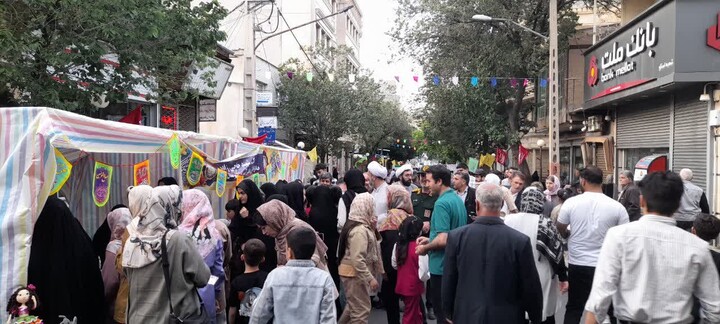 تصاویر/ آیین پیاده‌روی غدیر در اسکو