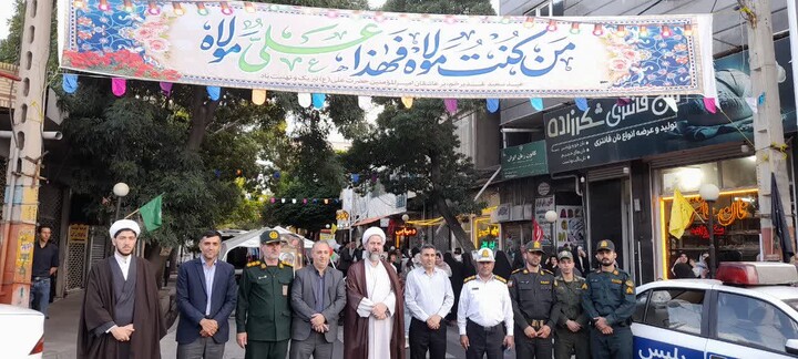 تصاویر/ آیین پیاده‌روی غدیر در اسکو