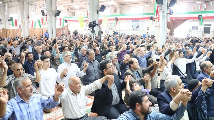 تصاویر/ آیین عمامه گذاری طلاب حوزه علمیه مرند