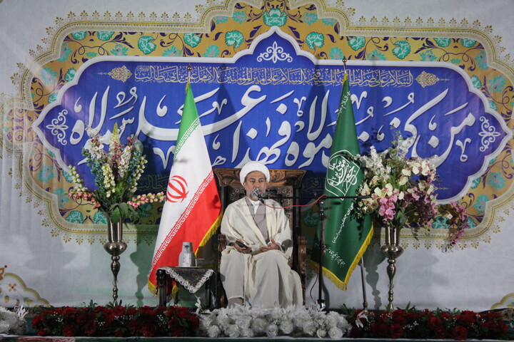 تصاویر/ مراسم‌ جشن‌ بزرگ عید غدیر در حرم‌ امامزادگان جوپار