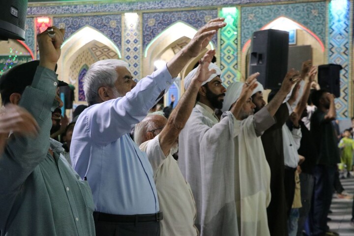 تصاویر/ مراسم‌ جشن‌ بزرگ عید غدیر در حرم‌ امامزادگان جوپار