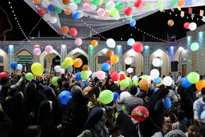 تصاویر/ مراسم‌ جشن‌ بزرگ عید غدیر در حرم‌ امامزادگان جوپار