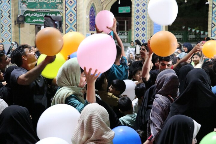تصاویر/ مراسم‌ جشن‌ بزرگ عید غدیر در حرم‌ امامزادگان جوپار