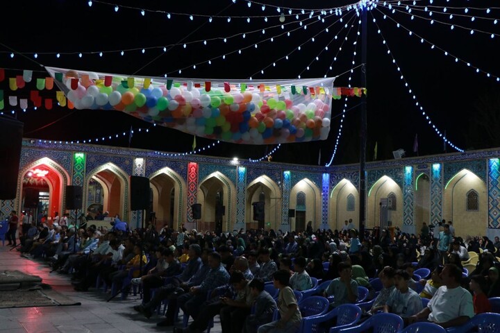 تصاویر/ مراسم‌ جشن‌ بزرگ عید غدیر در حرم‌ امامزادگان جوپار