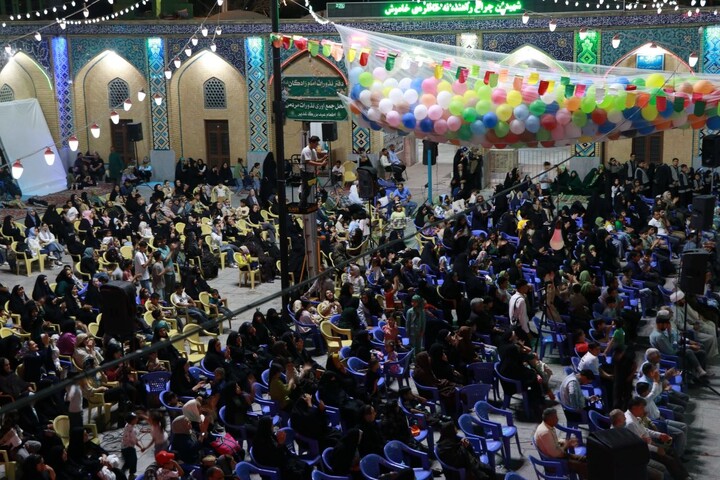 تصاویر/ مراسم‌ جشن‌ بزرگ عید غدیر در حرم‌ امامزادگان جوپار