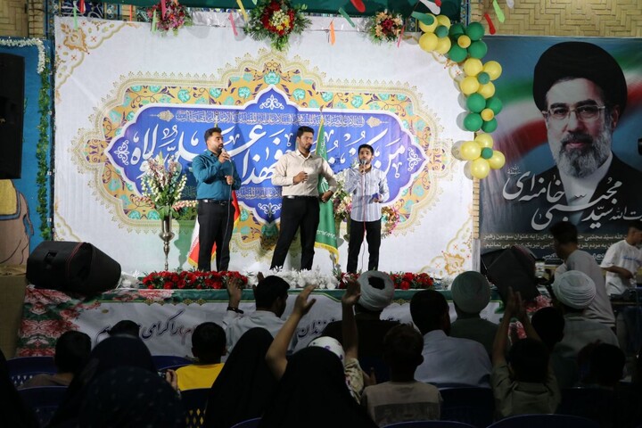 تصاویر/ مراسم‌ جشن‌ بزرگ عید غدیر در حرم‌ امامزادگان جوپار