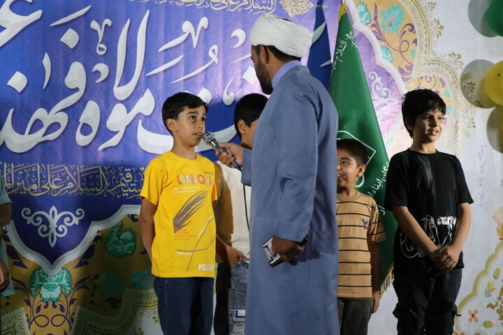 تصاویر/ مراسم‌ جشن‌ بزرگ عید غدیر در حرم‌ امامزادگان جوپار