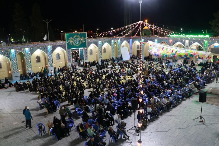تصاویر/ مراسم‌ جشن‌ بزرگ عید غدیر در حرم‌ امامزادگان جوپار