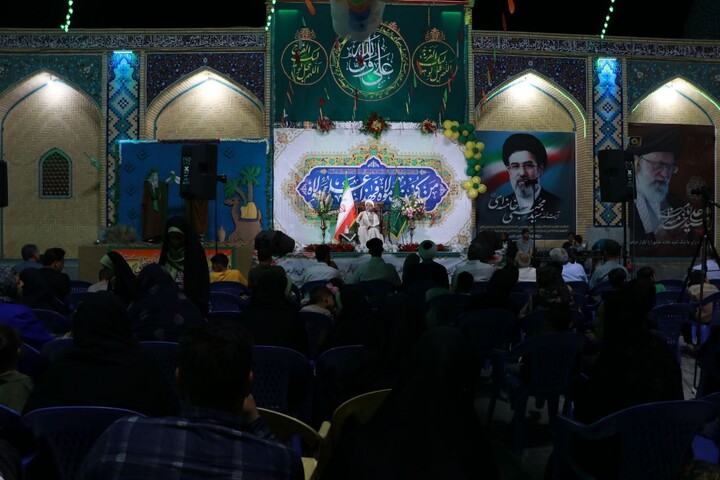 تصاویر/ مراسم‌ جشن‌ بزرگ عید غدیر در حرم‌ امامزادگان جوپار