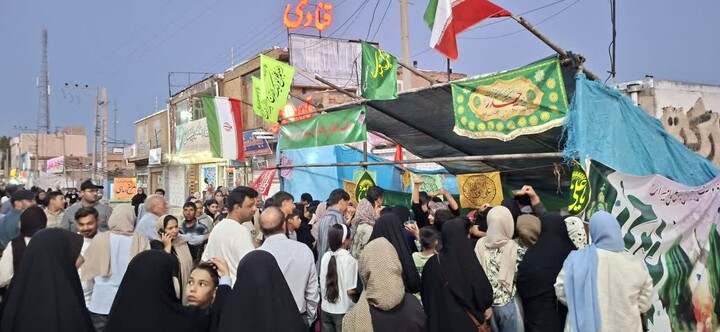 تصاویر/ جشن عید غدیر در شهرستان بافت