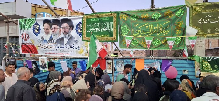 تصاویر/ جشن عید غدیر در شهرستان بافت