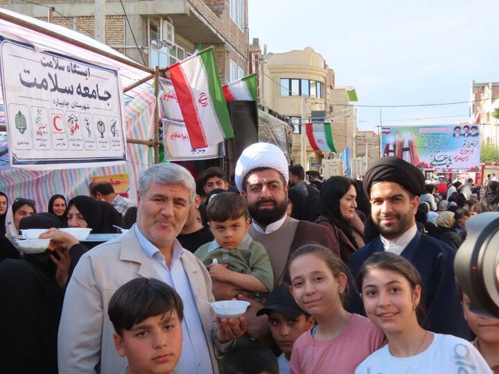 تصاویر/ باشکوه جشن عید سعید غدیر خم در شهرستان چایپاره