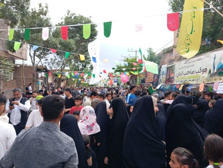 تصاویر/ جشن بزرگ غدیر خم در شهر دیزج دیز شهرستان خوی