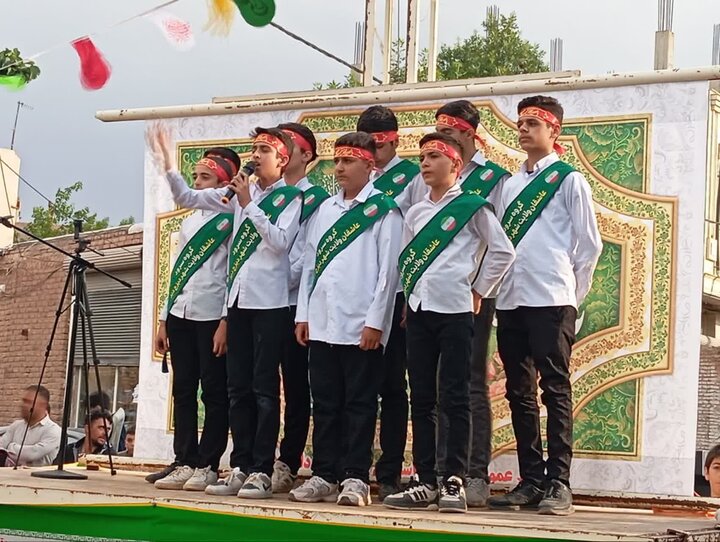 تصاویر/ جشن بزرگ غدیر خم در شهر دیزج دیز شهرستان خوی