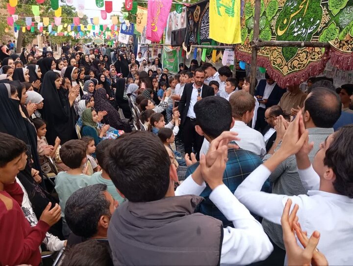 تصاویر/ جشن بزرگ غدیر خم در شهر دیزج دیز شهرستان خوی