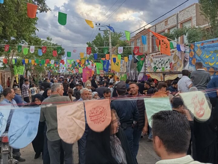 تصاویر/ جشن بزرگ غدیر خم در شهر دیزج دیز شهرستان خوی
