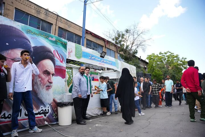 تصاویر/ موکب پذیرایی مسجد جنرال ارومیه در عید بزرگ غدیر خم