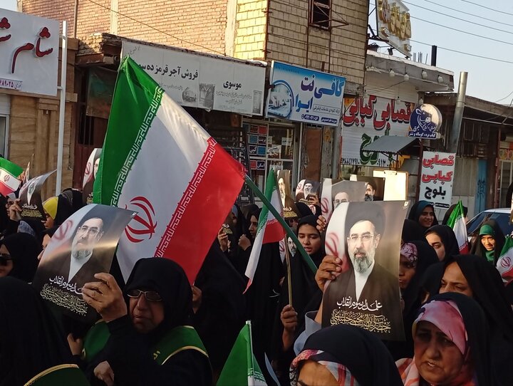 تصاویر/ مراسم‌ پیاده‌روی و جشن‌ عید غدیر در عنبرآباد