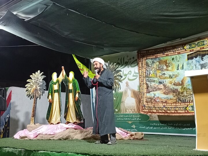 تصاویر/ مراسم‌ پیاده‌روی و جشن‌ عید غدیر در عنبرآباد