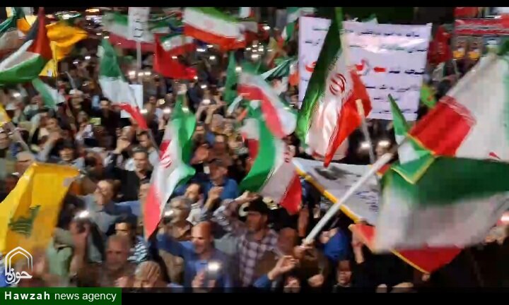 فیلم | حماسه مردم بروجرد در دفاع از آرمان های وطن