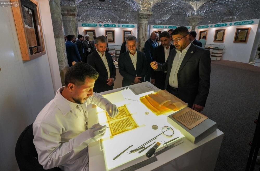 Holy Shrine of Imam Ali opens exhibition of rare treasures and manuscripts