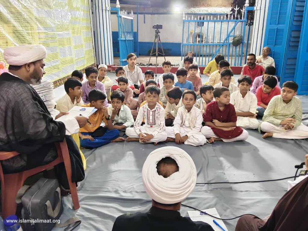ঈদে গদীর উপলক্ষে মাহফিলের আয়োজন