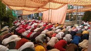 درگاہ حضرت عباس (ع) لکھنؤ میں نماز عیدِ غدیر کا اہتمام، مومنین کی کثیر تعداد میں شرکت