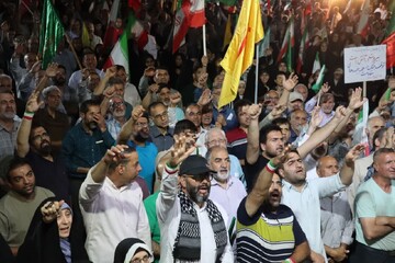 تصاویر/ موج نودوششم حضور پرشور و حماسی مردم اسلامشهر