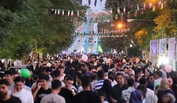 فیلم | مهمونی کیلومتری غدیر در تویسرکان