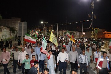 تصاویر/ راهپیمایی بیعت با ولایت در دیّر