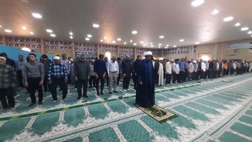 نماز جمعه اهرم به روایت تصویر