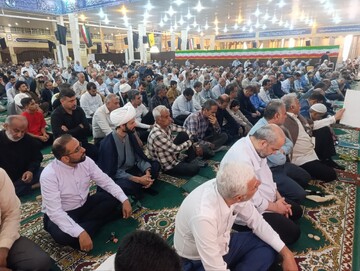 نمازجمعه امروز شهر بوشهر به روایت تصاویر